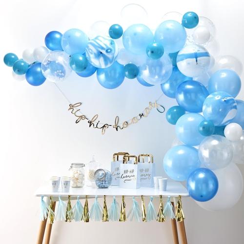Blue Balloon Arch Kit - Cypress Sweets