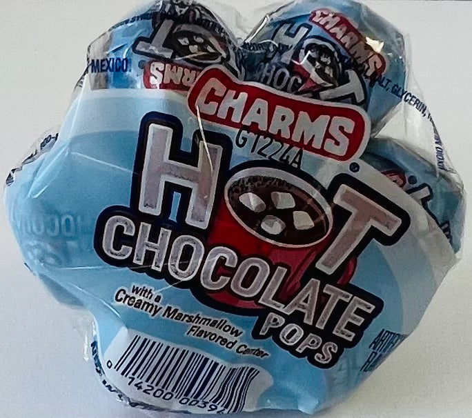 Charms Hot Chocolate Bunch Pops 7ct - Cypress Sweets