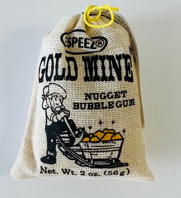 Gold Mine Nugget Bubble Gum - Cypress Sweets