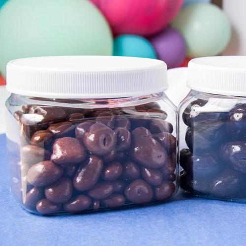 Nuts and Chocolate Jars - Cypress Sweets