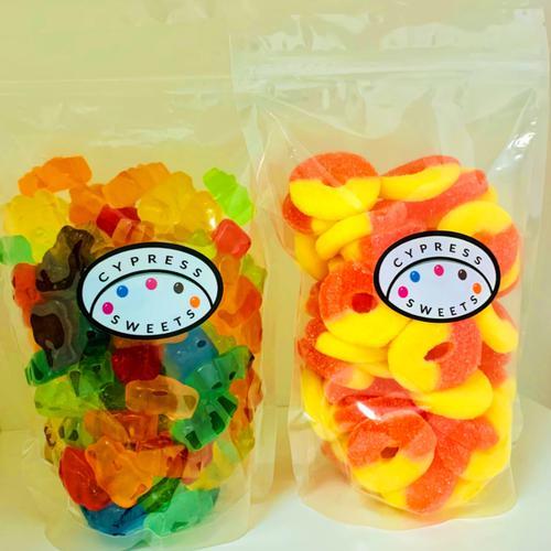 Small Gummy and Sour Grab n Gos - Cypress Sweets
